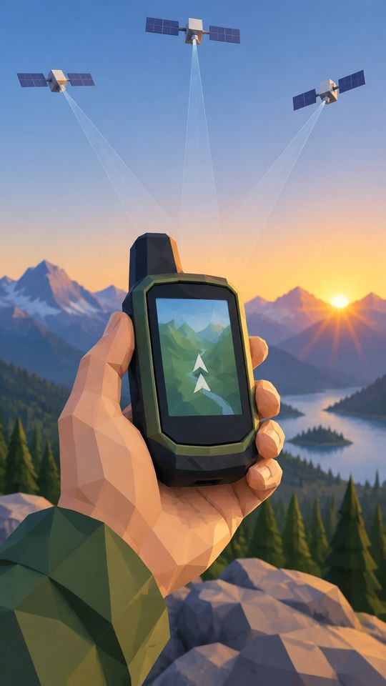 Example picture in the Low Poly look